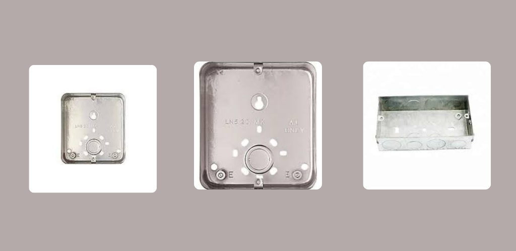 SHOWING COOKER CONTROL BOXES