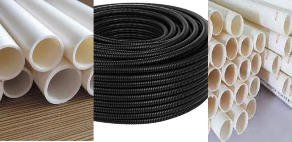 electrical conduit pipes